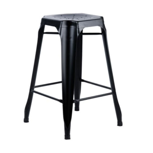 Tabouret de bar en métal au style industriel - STEAL