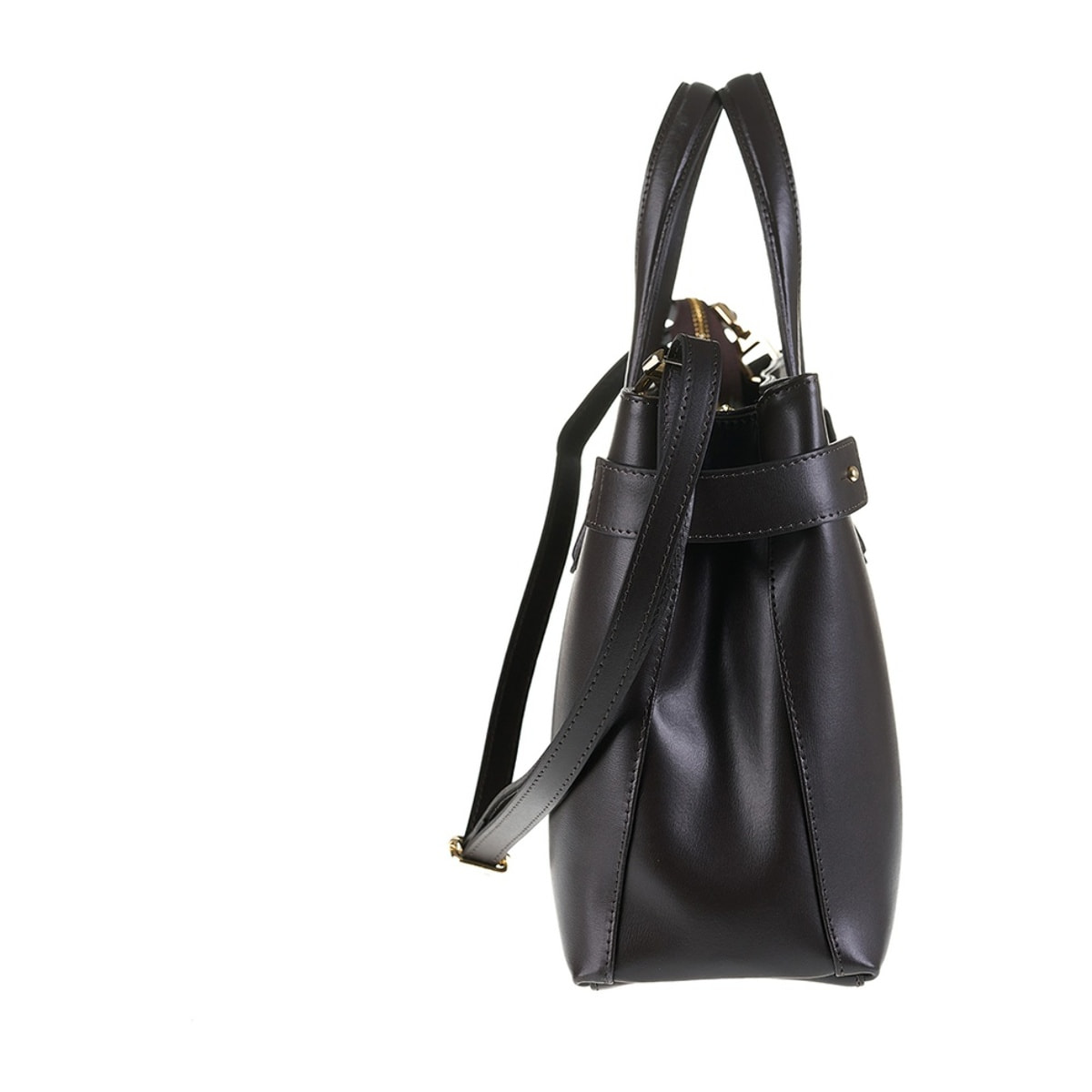 Borsa a mano da donna Made in Italy - Modello Emberly Nova - 100% pelle - 35.0 x 25.5 x 14.0 cm