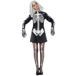 Skeleton Lady Costume Donna