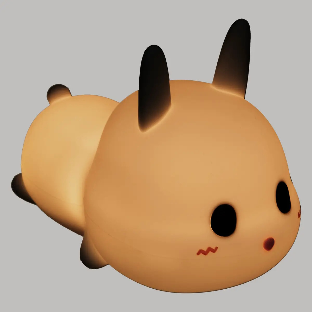 Veilleuse sur batterie lapin H.11cm