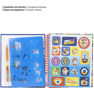 Album Actividades Coloreable Paw Patrol