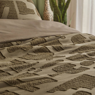 Parure de lit Nyero 220x240cm vert
