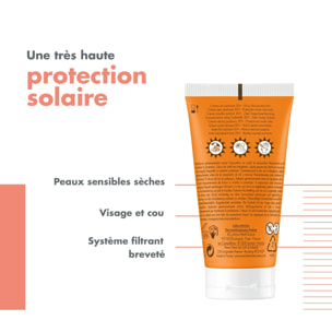 Crème sans Parfum SPF 50+ - Protection Solaire Fini Invisible 50 ml