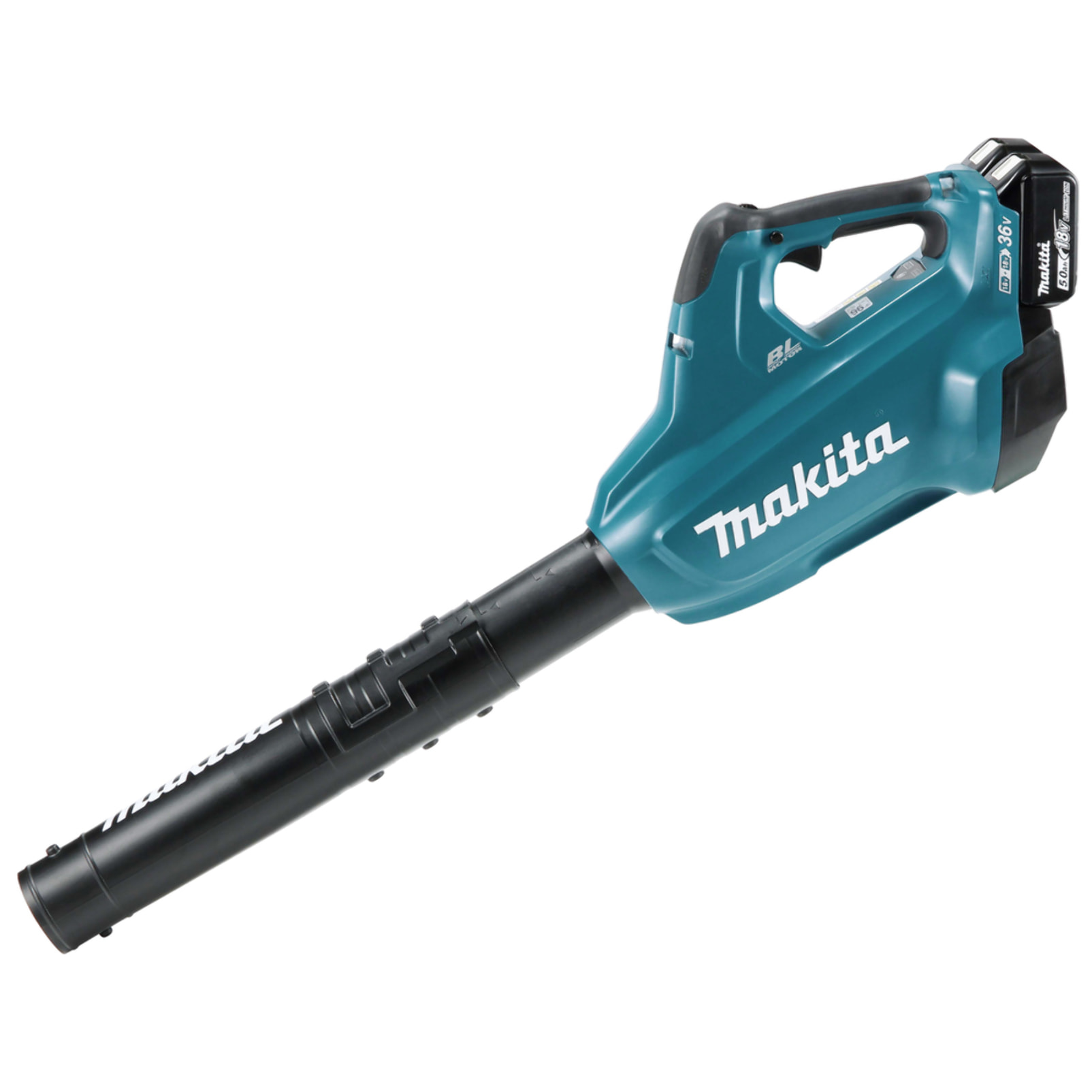 Soplador MAKITA 2 x 18V Li-Ion 3 Ah - 2 Baterías + cargador rápido - DUB362RF2
