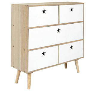COMMODE LIKE A STAR BLANC M1