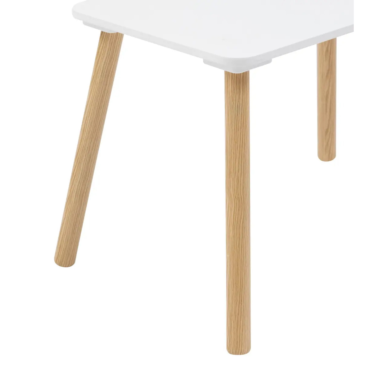Ensemble table et 2 chaises enfant "Alex" blanc 3 pièces