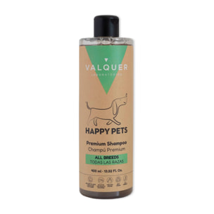 Champú Premium para Mascotas de Todas las Razas - 400 ml