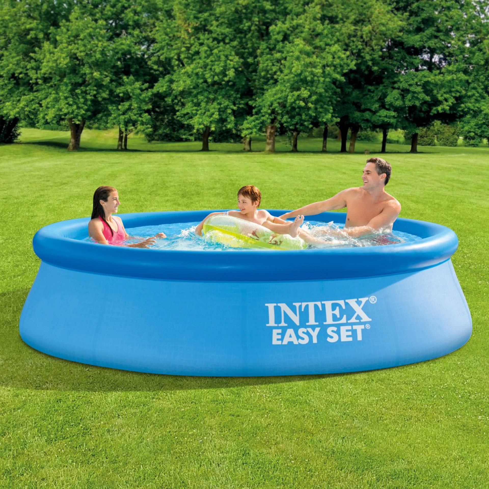 Intex Piscina Easy Set rotonda con Pompa Filtro, 305x76 cm