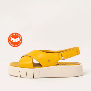 Sandalias 1855 NAPPA YELLOW/ MALAGA color Yellow