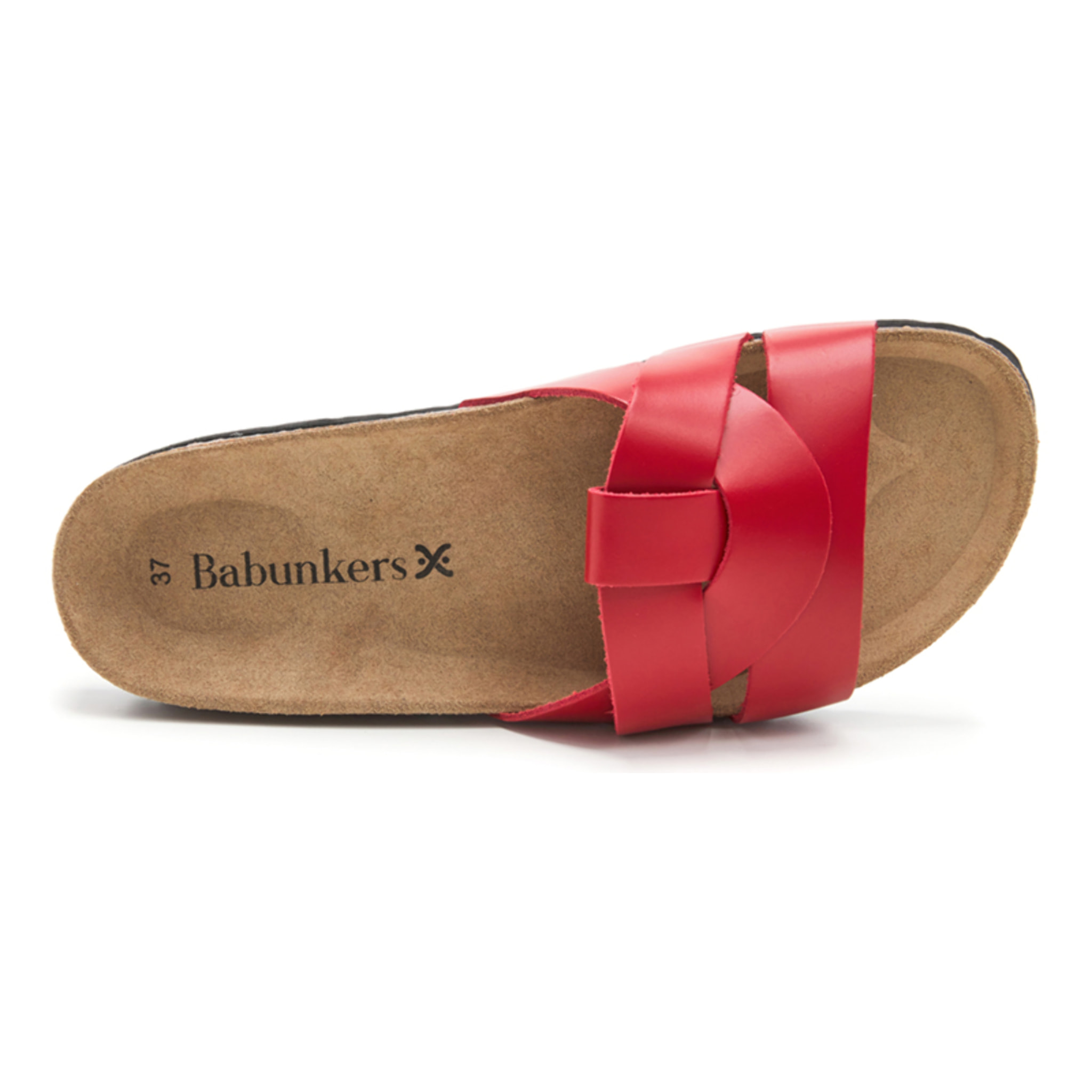 Sandalia BABUNKERS ROJO