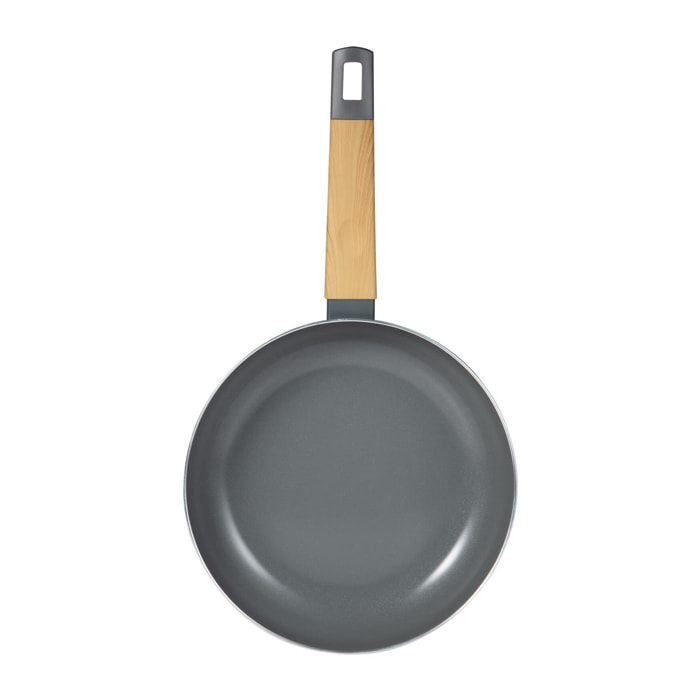 Sartén de Aluminio Prensado Inducción SAN IGNACIO Earth Grey