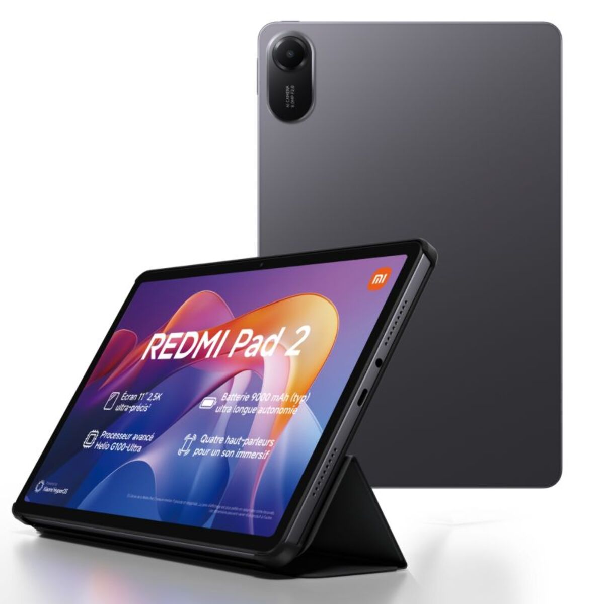 Tablette Android XIAOMI Pack Redmi Pad2 128Go + Cover + Fourreau