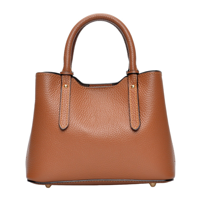 Borsa a mano Anna Luchini Cammello