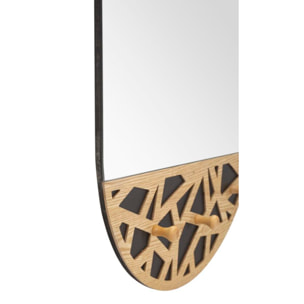 SPECCHIO DA MURO C/APP-ABITI CARV CM 60X5,3X90