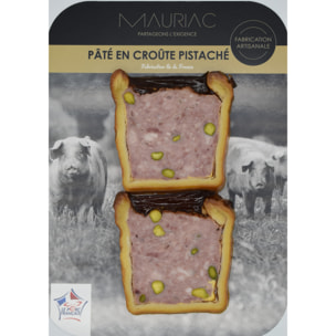 4 Tranches de paté en croûte - 2 x 280g - France