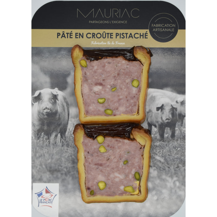 4 Tranches de paté en croûte - 2 x 280g - France