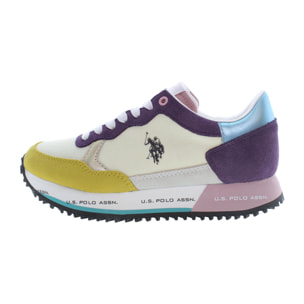 Sneakers U.S. Polo Assn Violet-Yellow