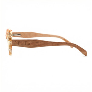 Gafas de Sol Feler 1617-2 Polarizadas de Madera Unisex 54 mm