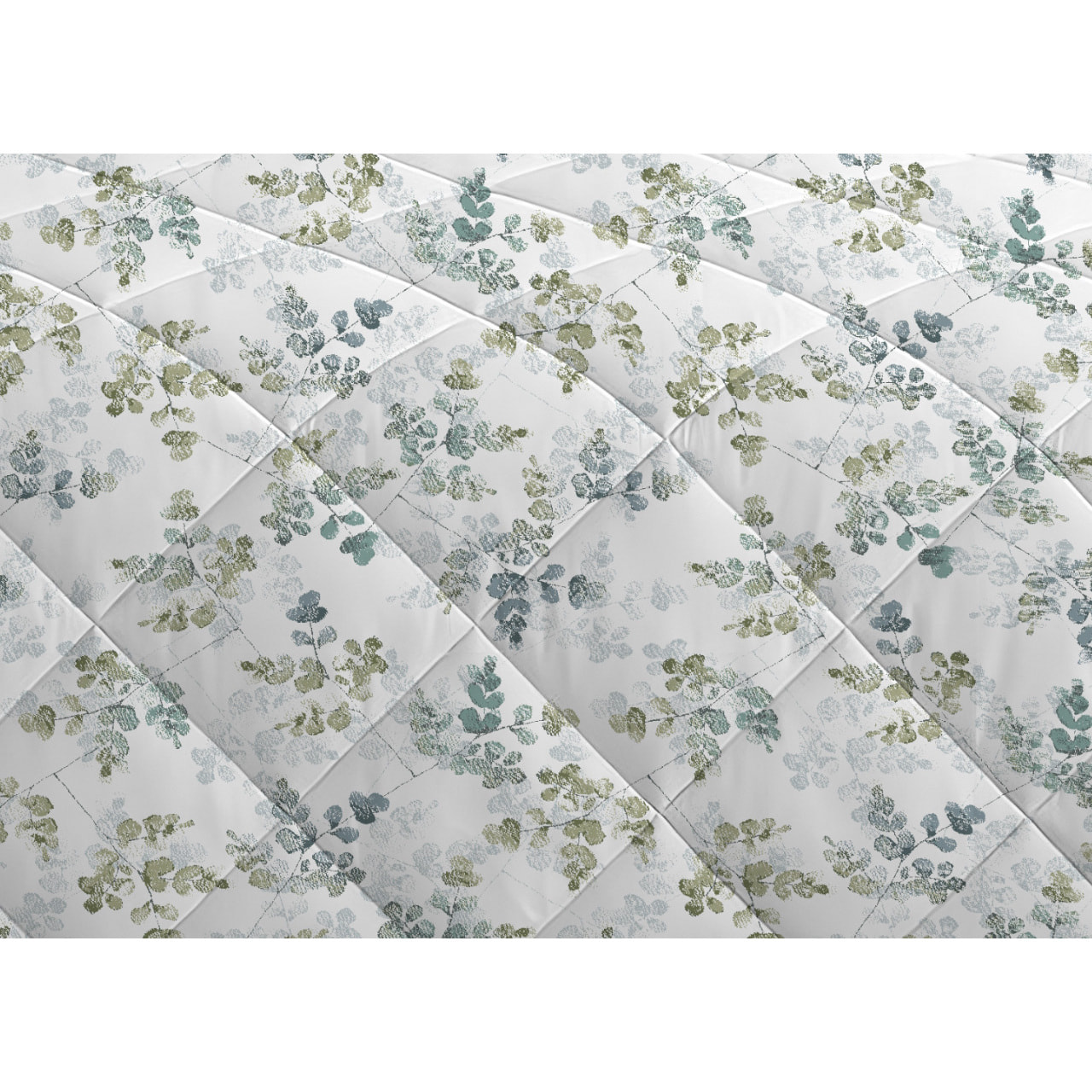 Trapuntino Estivo Leggero 100gr Ideale Primavera/ Estate Disegno Petalo Verde