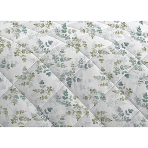 Trapuntino Estivo Leggero 100gr Ideale Primavera/ Estate Disegno Petalo Verde