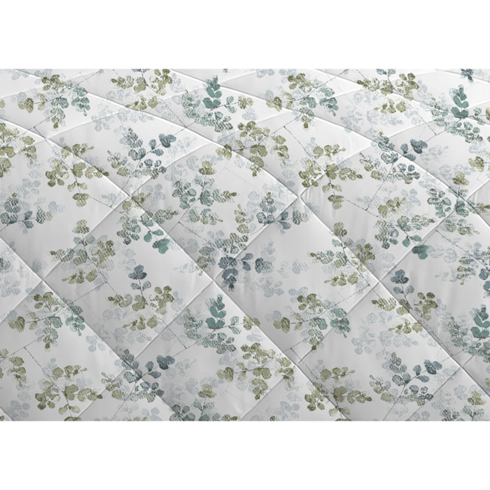 Trapuntino Estivo Leggero 100gr Ideale Primavera/ Estate Disegno Petalo Verde