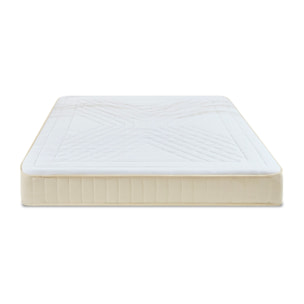 Matelas Symphonie 2.0, Soutien Ferme, 24 cm, Latex & Mémoire de forme, extrait d’Aleo Vera