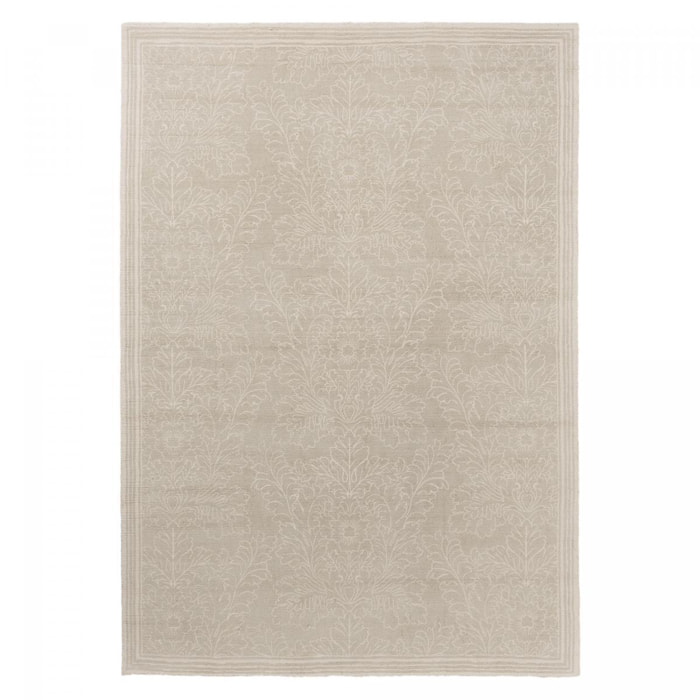 Tapis salon et chambre fait main en coton motif floral TAIL