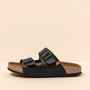 Sandalias NE50 VEGANO BLACK / WARAJI color Black