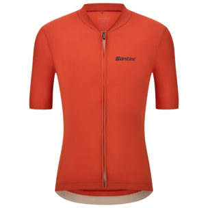 Sensation - Maillot Manches Courtes Unisexe - Rouge Brique - Unisex