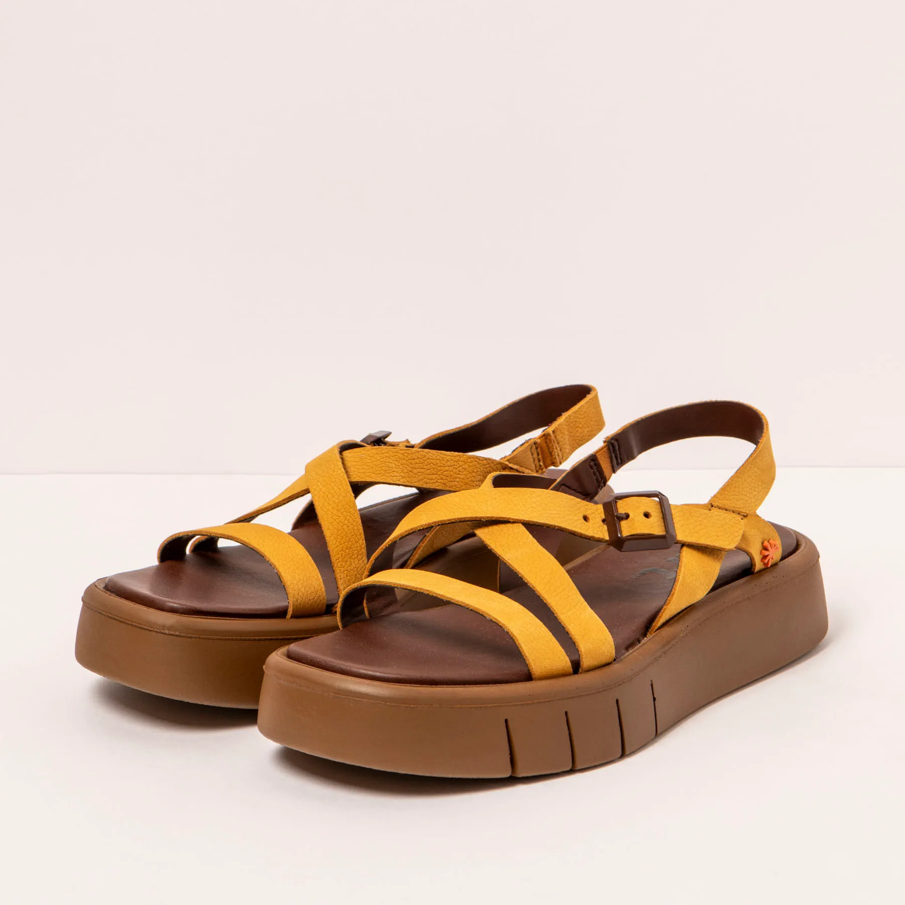 Sandalias 1853 NOBUCK HONEY/ MALAGA color Honey