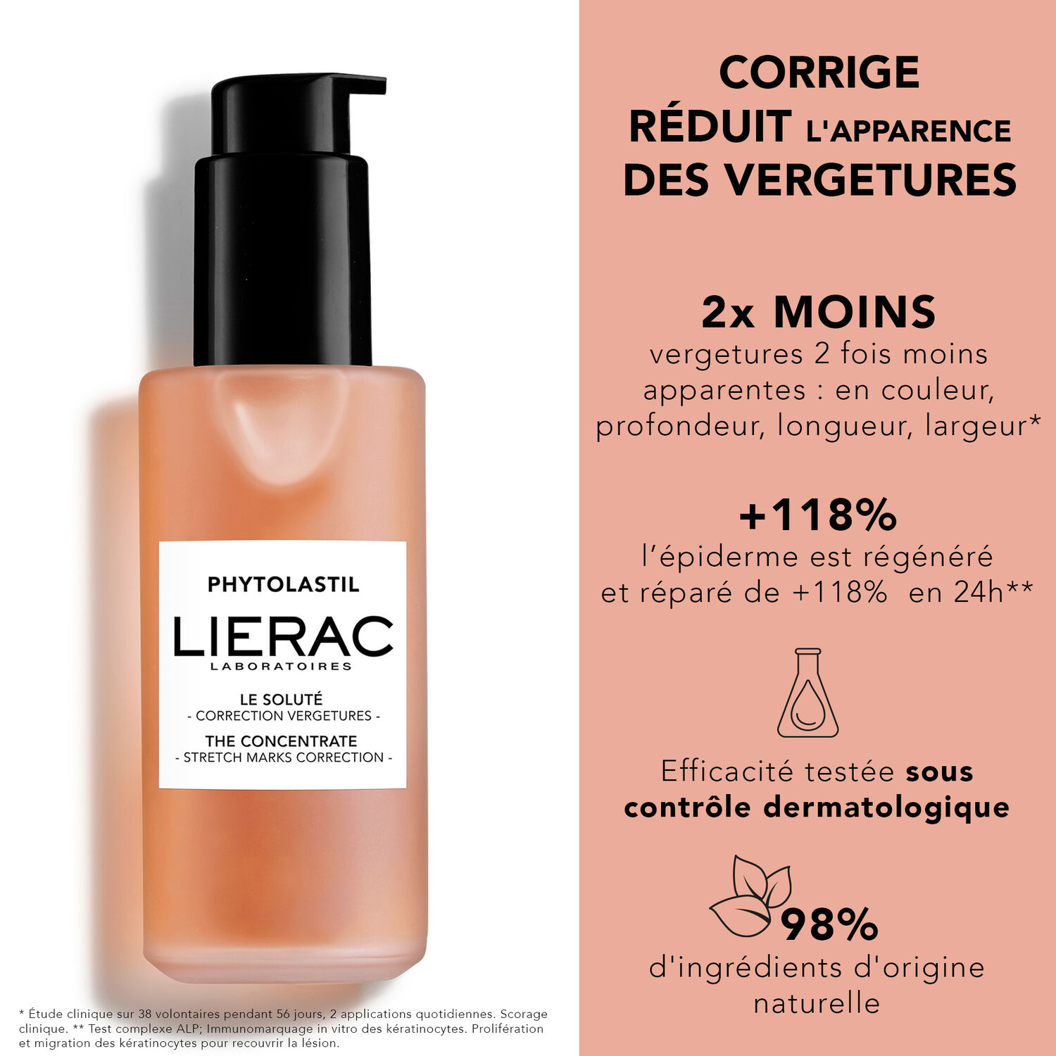 Phytolastil - Le Soluté Correction Vergetures 100 ml