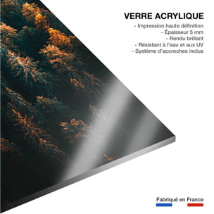 Tableau couleur d'automne en haute savoie Tableau plexiglas