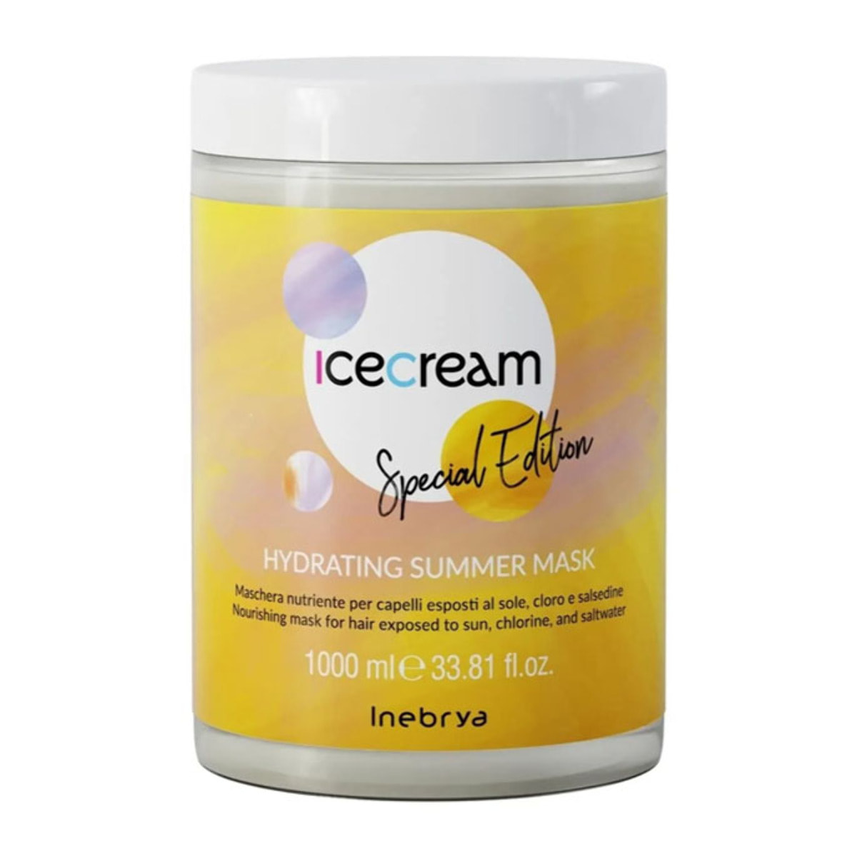 INEBRYA Ice Cream Special Edition Hydrating Summer Mask 1000ml