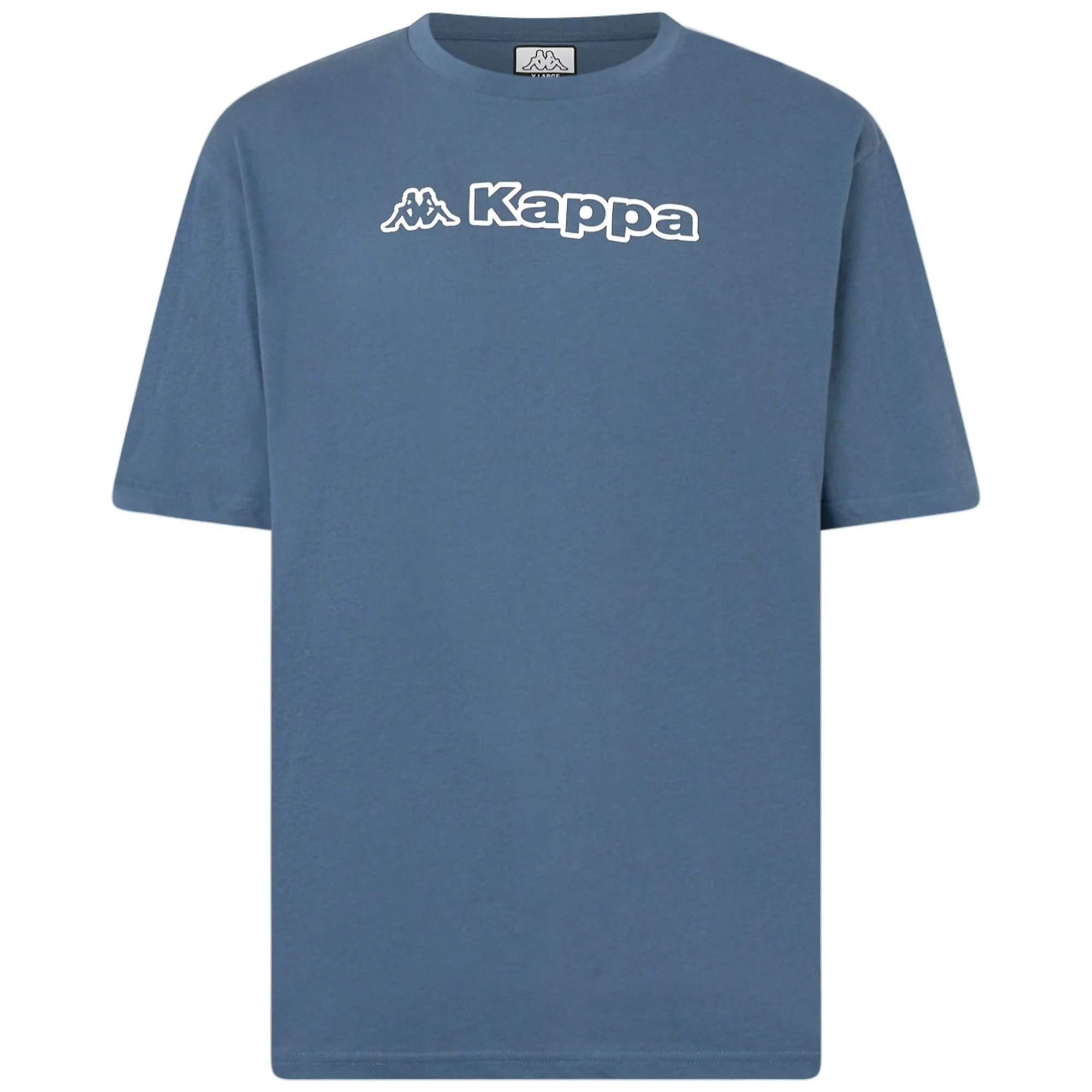 T-Shirts & Top Kappa Uomo Logo Feddu Blu