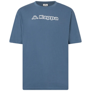 T-Shirts & Top Kappa Uomo Logo Feddu Blu