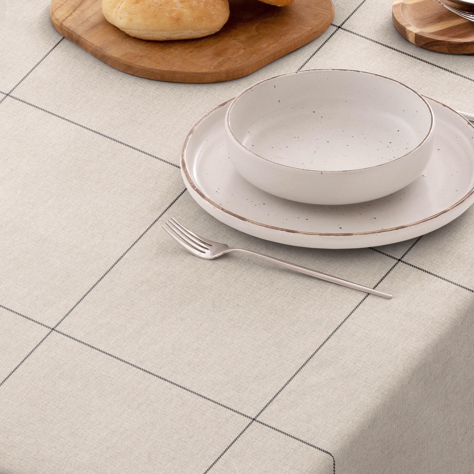 Mantel estampado antimanchas LAO NATURAL