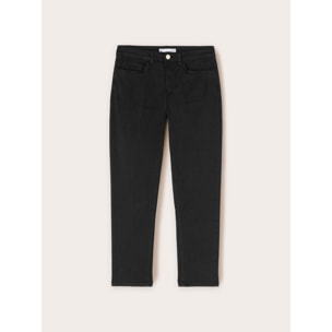 Motivi - Pantalón carrot Rianne de algodón - Negro