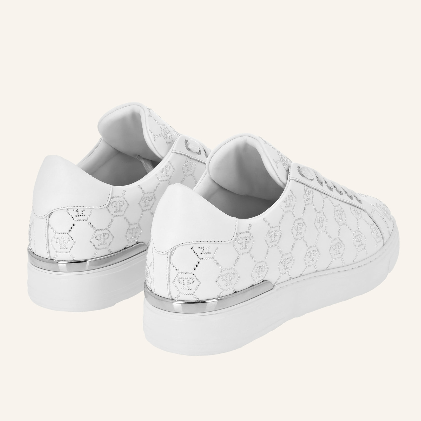 PHILIPP PLEIN Lo-Top Sneakers MONOGRAM