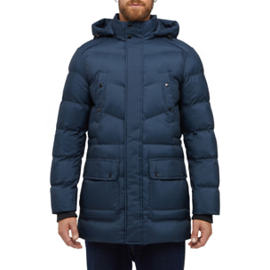 Abrigos Hombre de la marca GEOX  modelo M SANDFORD AZUL