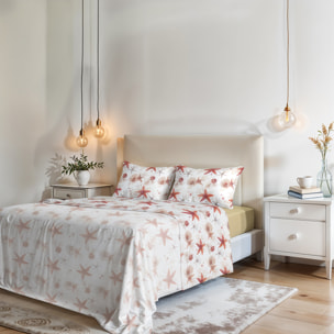 COMPLETO LETTO FANTASY, 100% Microfibra - STARFISH