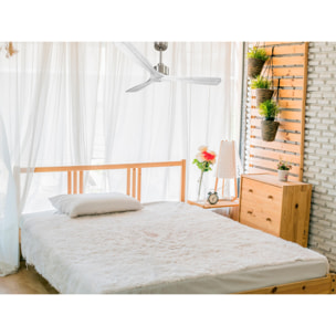 Ventilador de techo Modo Invierno/Verano Termostato Dimable Wifi Motor DC Techos Inclinados Mando a Distancia Luz tres tonos Hypersilence Memoria Vendible Shopify (AUTOMATICO) MadeiraD166C03LED65067 PURLINE