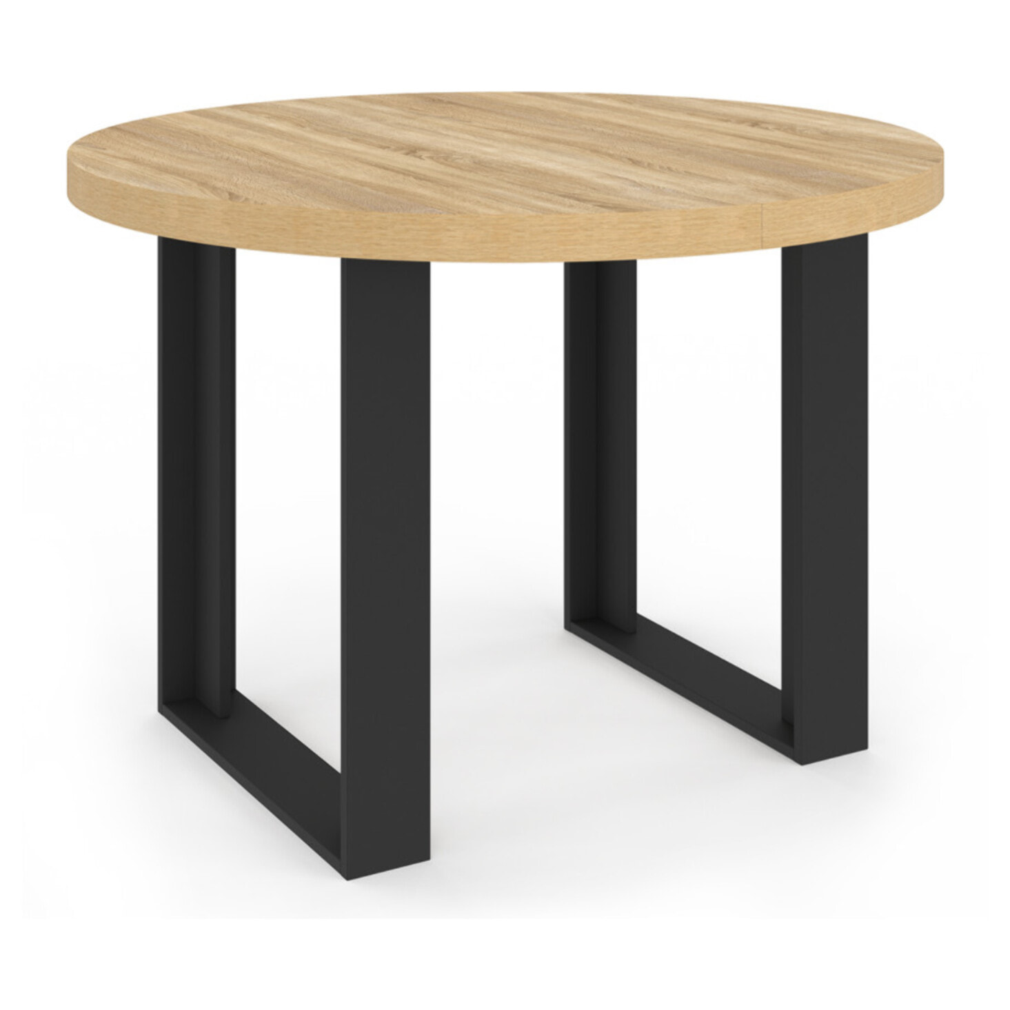 Table à manger ronde extensible Brixton Ø110-150cm
