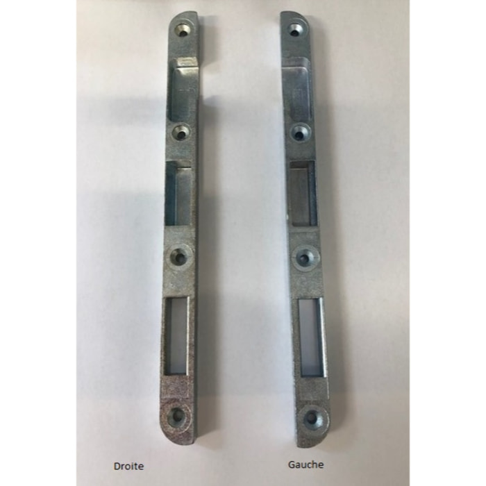 Gâche centrale pour serrure 20500 à défoncer 516M VACHETTE 1-4984-23 - droite - 16736