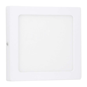 FORLIGHT Plafon Ip23 Easy Square Surface 170Mm Led 10W 4000K Blanco 961Lm