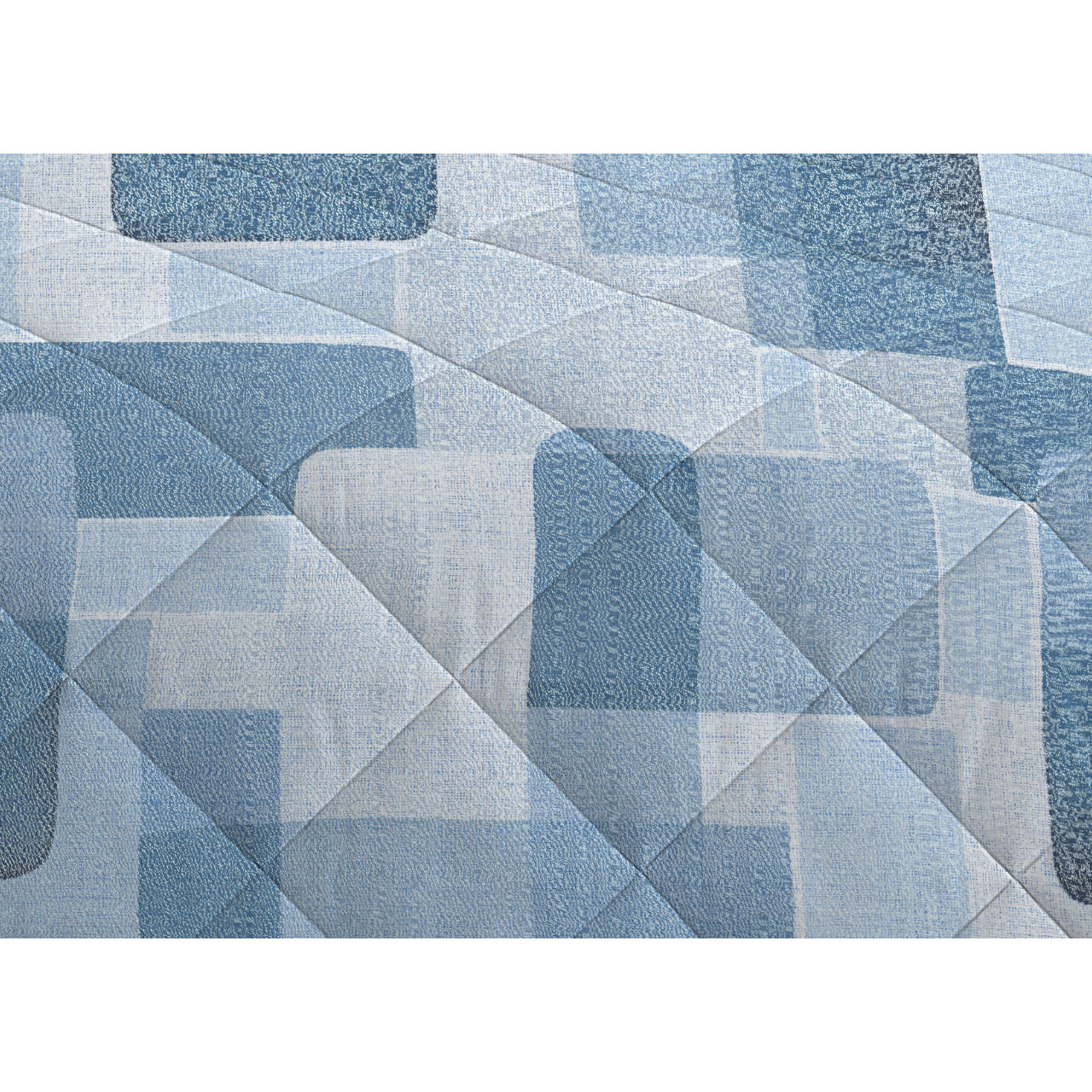 Trapuntino Estivo Leggero 100gr Ideale Primavera/ Estate Disegno Brik Azzurro