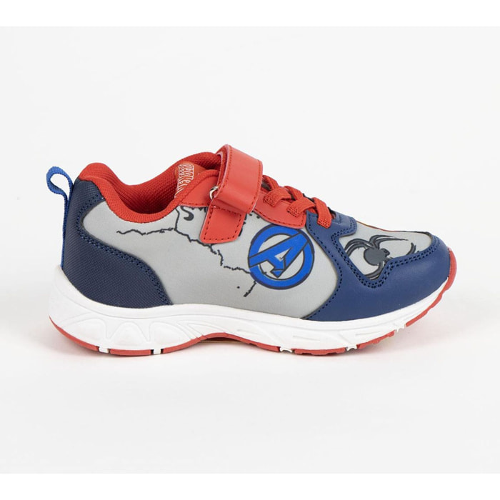 Deportiva Suela Tpr Con Luces Avengers