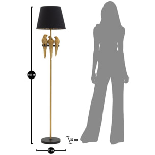 LAMPADA DA TERRA PAPPAGALLO CM Ø 37X164,5