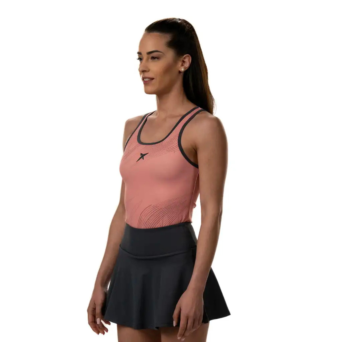 Camiseta de pádel mujer Lirio Drop Shot