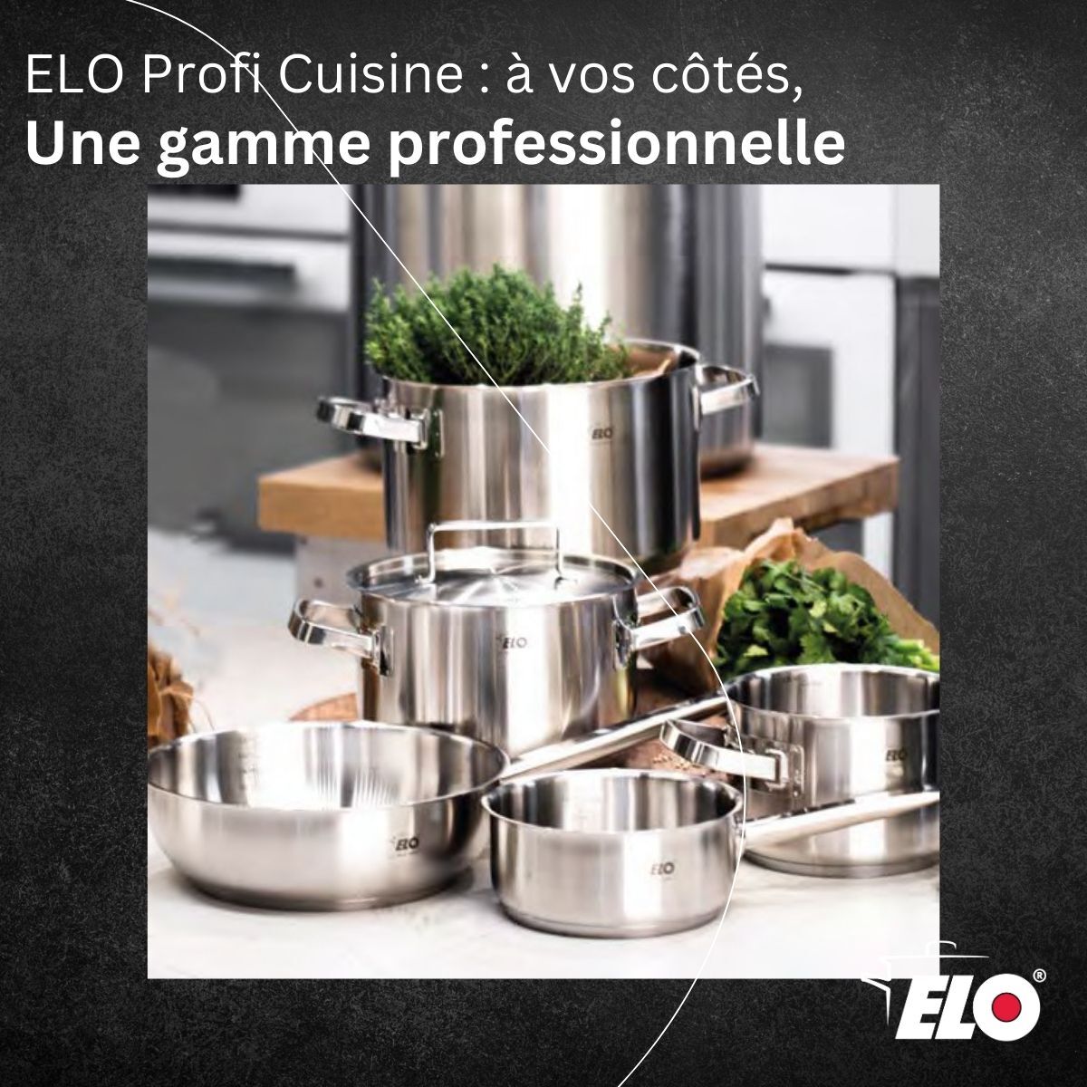 Casserole en inox Elo Profi Cuisine
