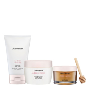 Delicious & Decadent - Ambre Vanille Collection - Coffret Crème Sérum Corps 200ml + 2 Produits